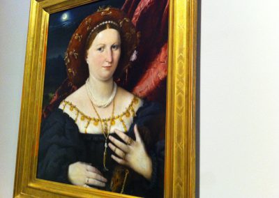 Lorenzo Lotto - Ritratto di Lucina Brembati